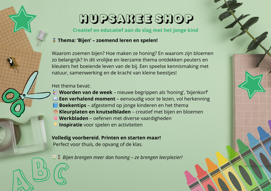 Thema: Bijen.