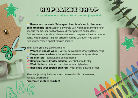 Thema: Schaap en haar lam.