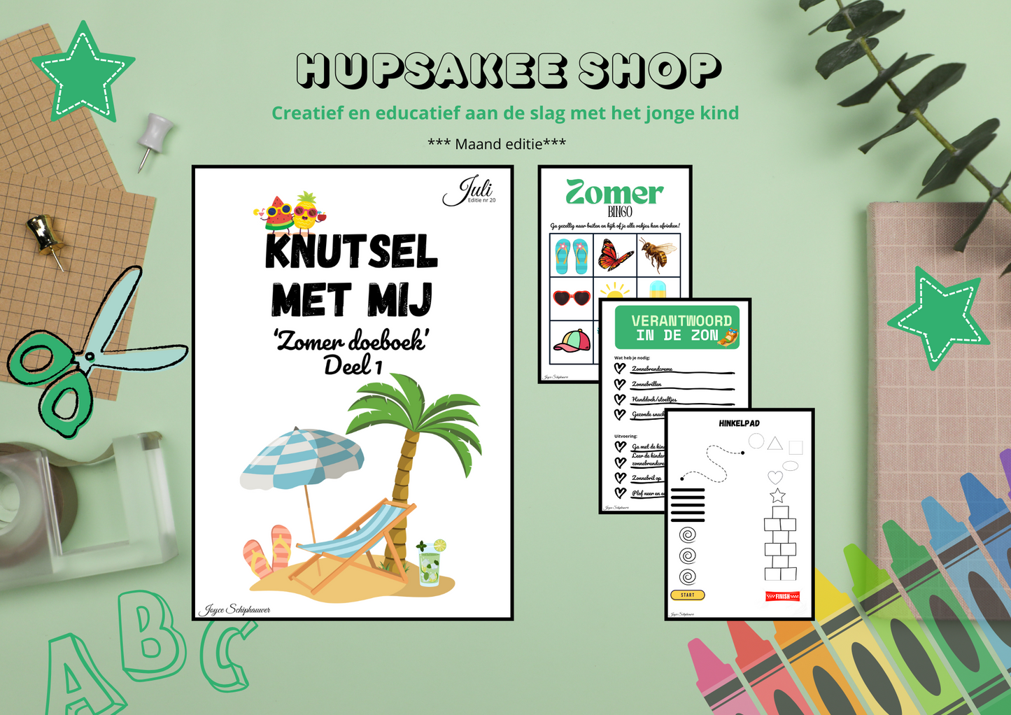 Thema: Zomer doeboek deel 1 XXL