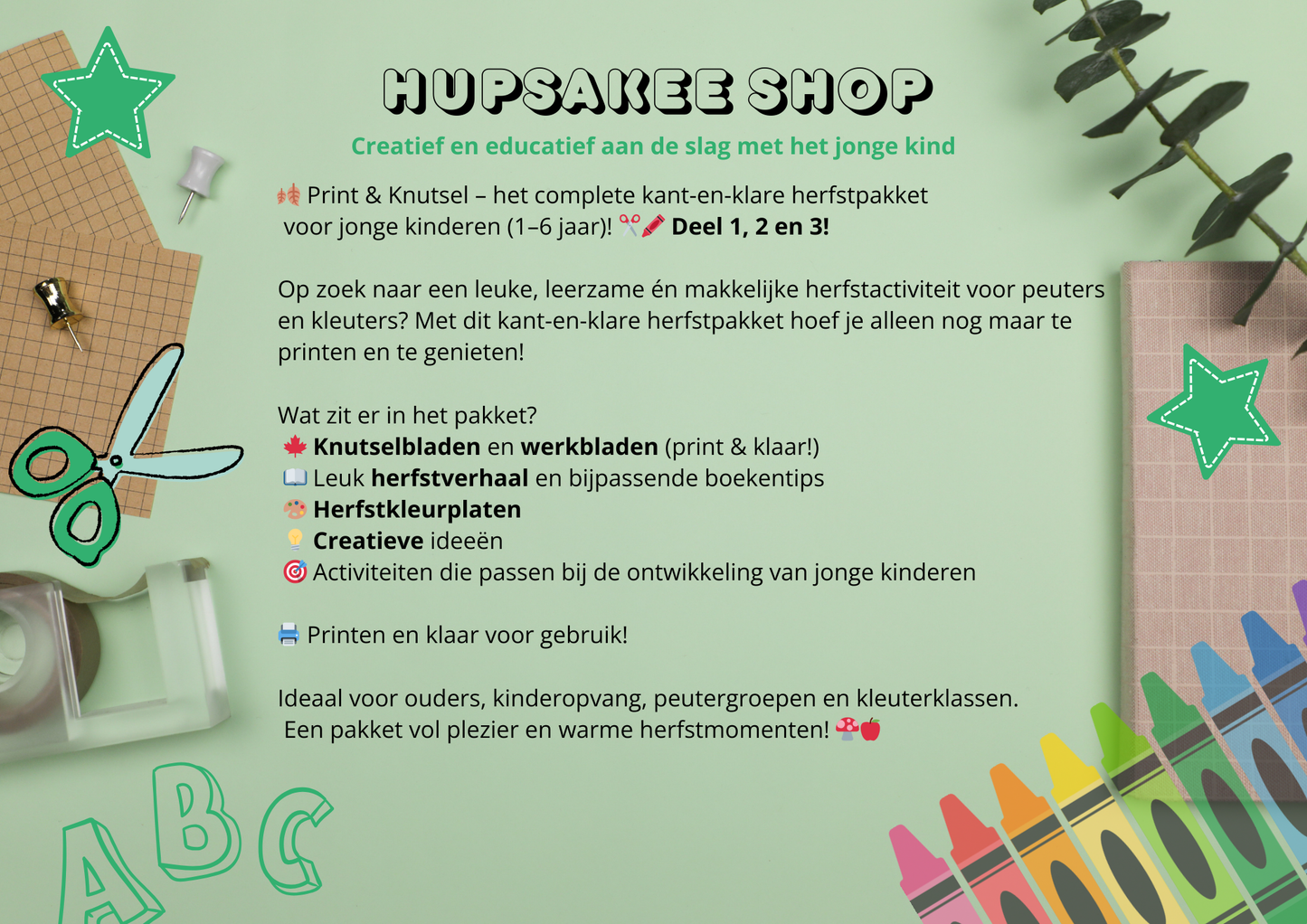 Thema: Herfst (Deel 1,2 en 3) *2024*