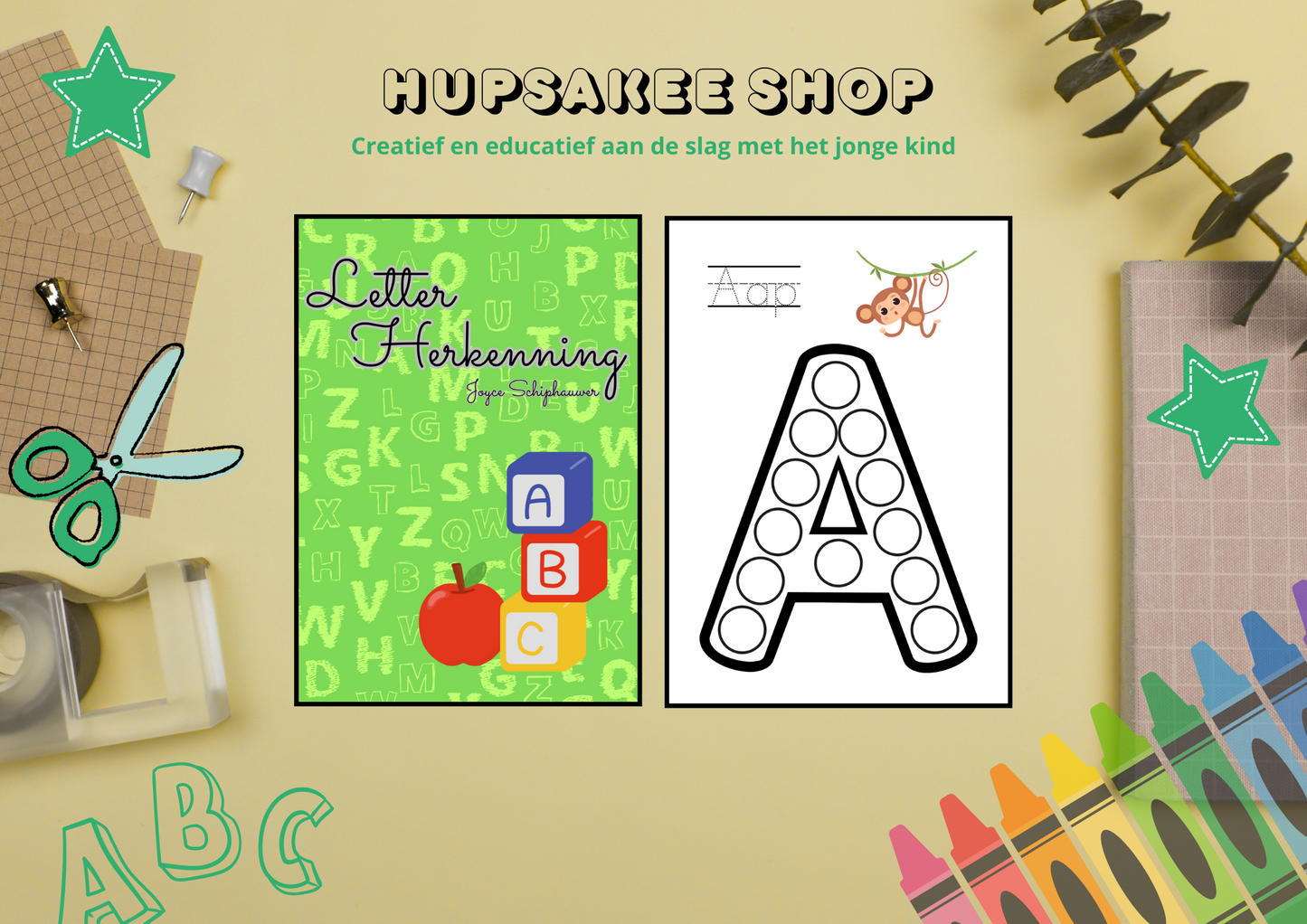 Letterkaarten A t/m Z – Spelenderwijs leren lezen en schrijven!