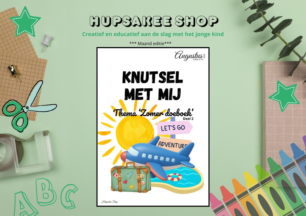 Thema: Zomer doeboek deel 2 2026 (XL)