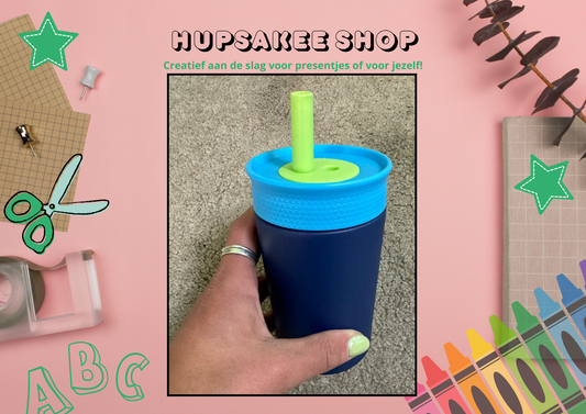 Drinkbeker donkerblauw