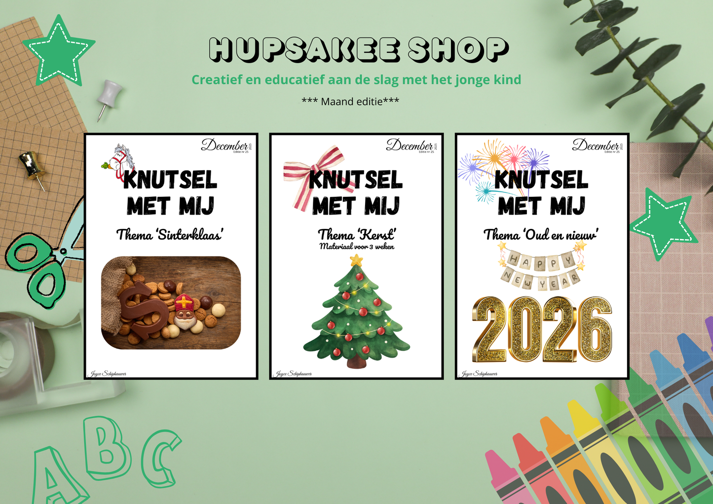 'Knutsel met mij' Editie December