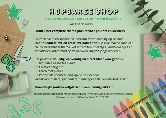 'Knutsel met mij' Editie Oktober