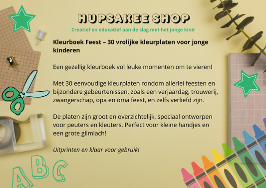 Kleurboek feesten