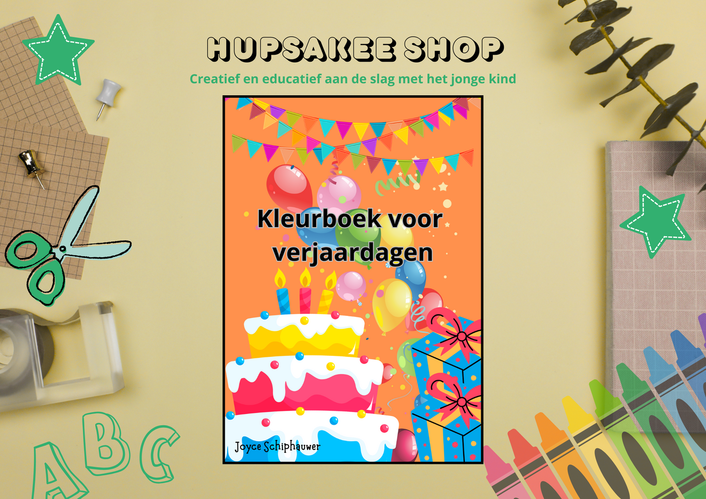 Kleurboek verjaardagen