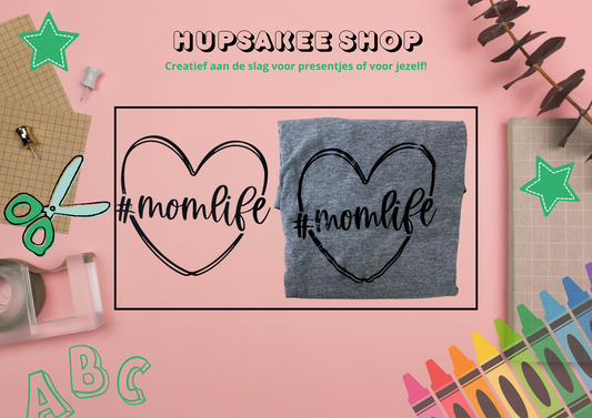 Op strijk sticker (MOMLIFE)