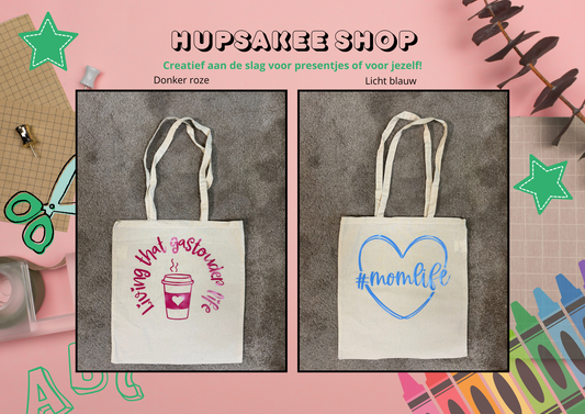 Tas met opdruk (meerdere opties)